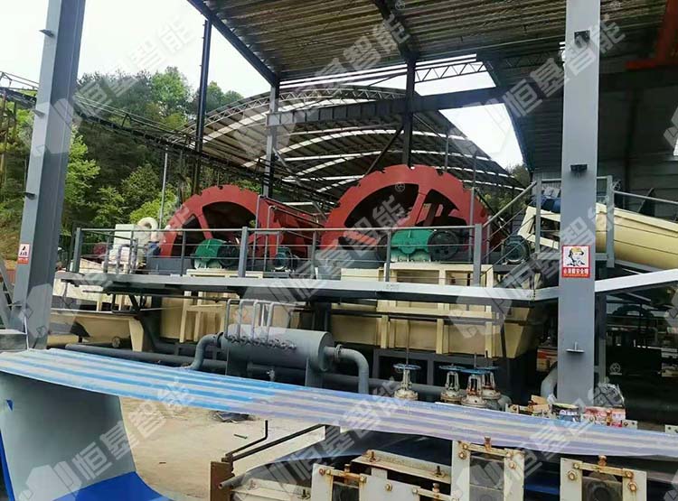 <b>安徽时产200吨河卵石制砂线</b>